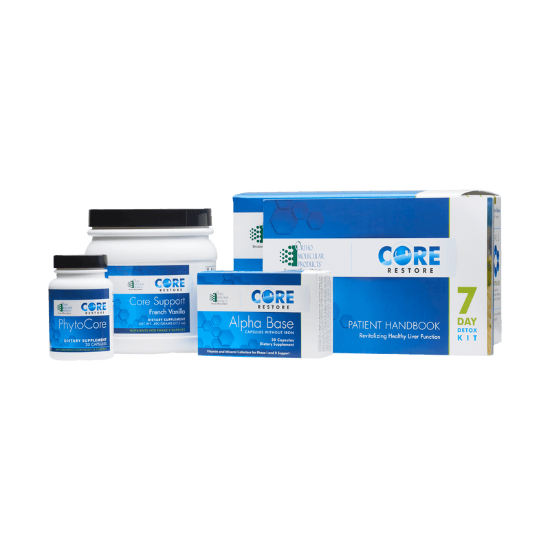 Ortho Molecular Core Restore Vanilla 7 Day 1 Kit 2 Pack - www.myworldwo.com