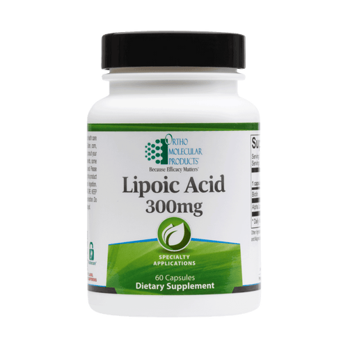 Ortho Molecular Lipoic Acid 300Mg 60 Caps 2 Pack - www.myworldwo.com