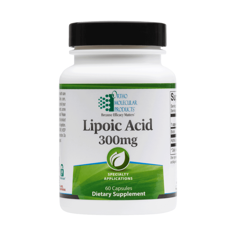 Ortho Molecular Lipoic Acid 300Mg 60 Caps 2 Pack - www.myworldwo.com