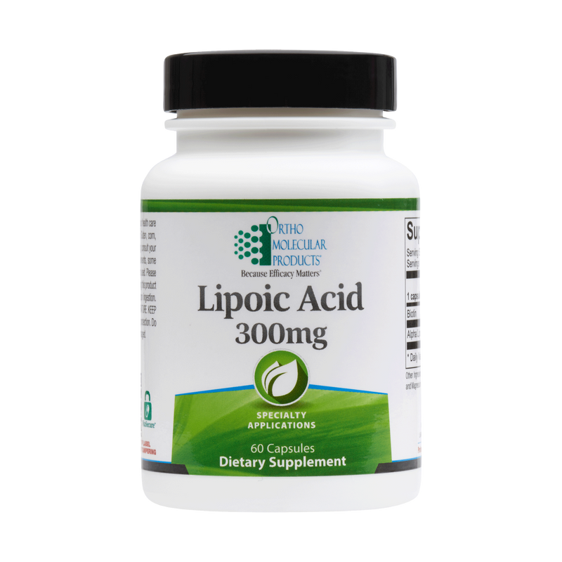 Ortho Molecular Lipoic Acid 300Mg 60 Caps - www.myworldwo.com