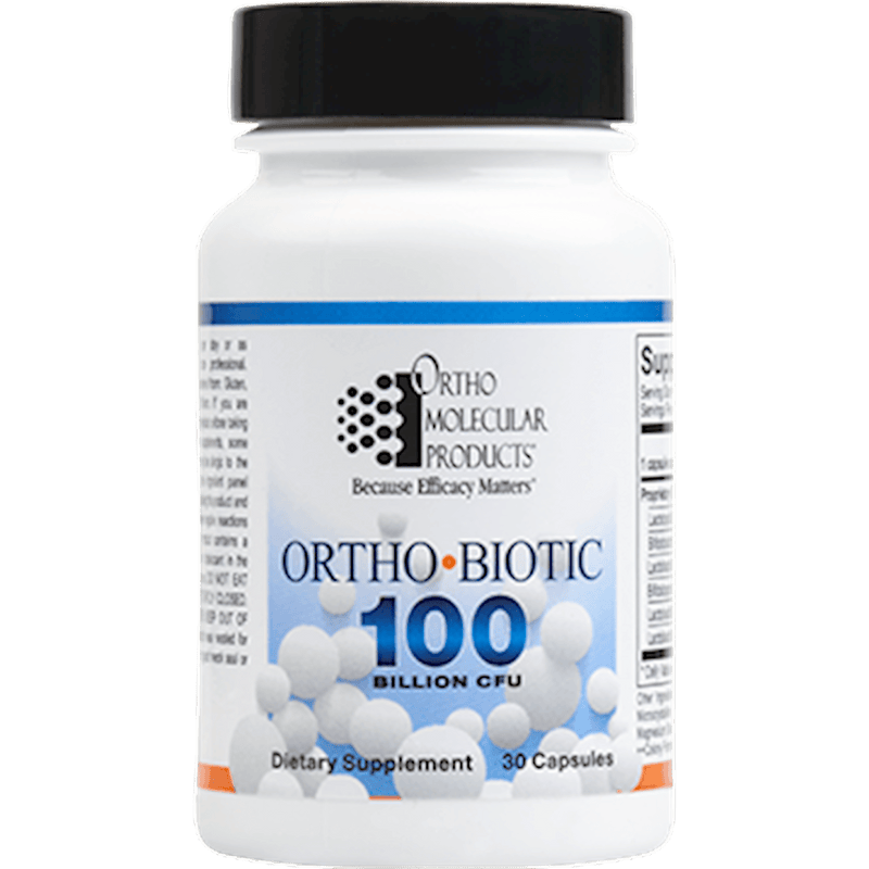 Ortho Molecular Ortho Biotic 100 30 Caps 2 Pack - www.myworldwo.com