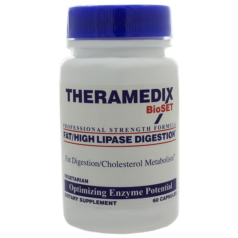 Theramedix BioSET Fat High Lipase Digestion Lps 60 Capsules Theramedix Bioset - www.myworldwo.com