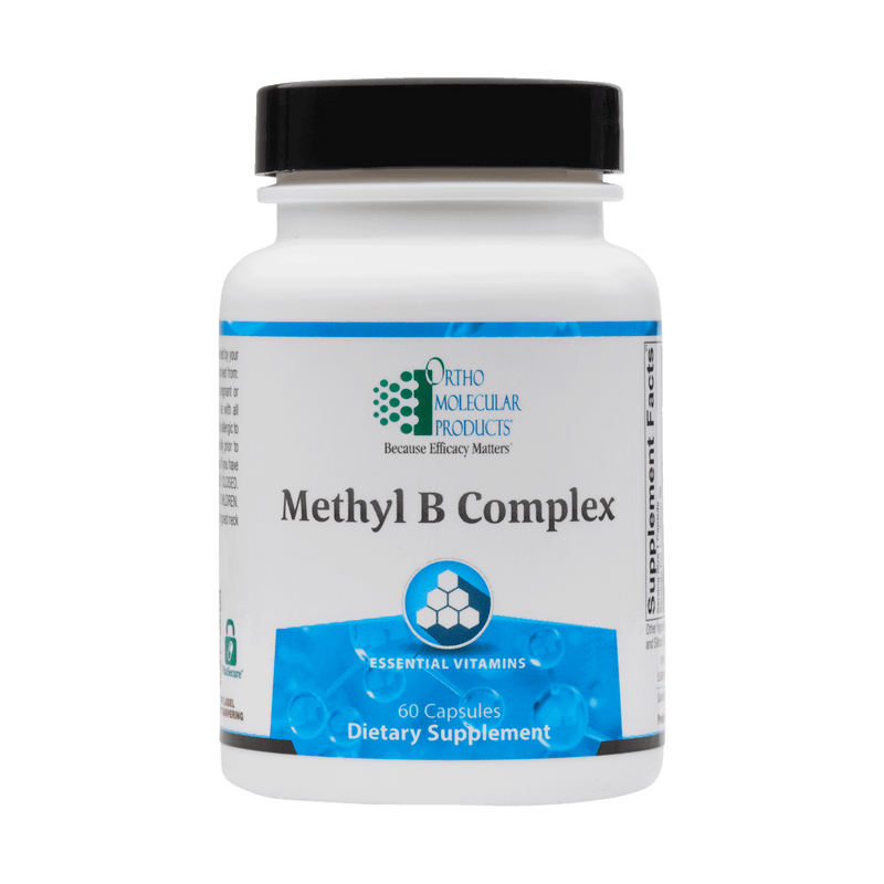 Ortho Molecular Methyl B Complex 60 Caps 2 Pack - www.myworldwo.com