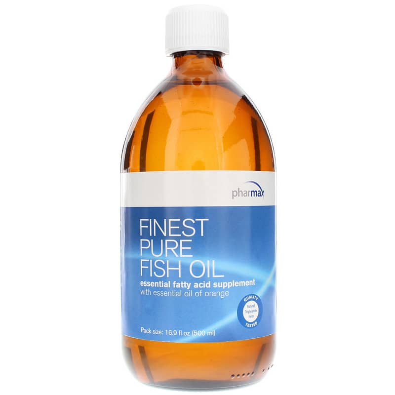 Pharmax Finest Pure Fish Oil Liquid 16.9 Oz