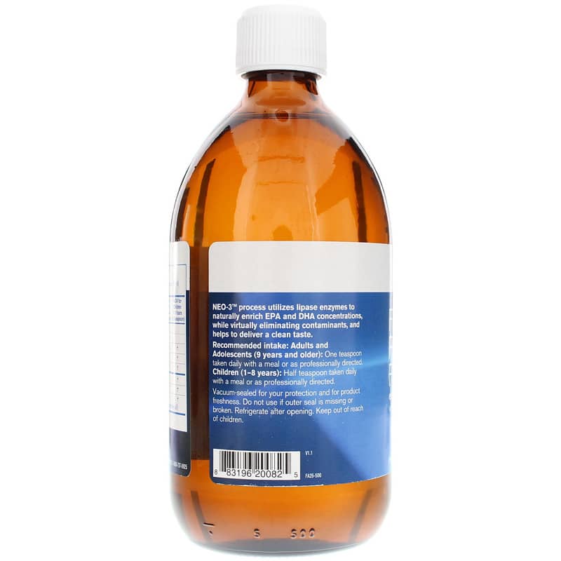 Pharmax Finest Pure Fish Oil Liquid 16.9 Oz