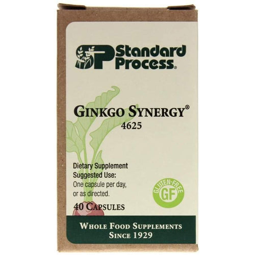 Standard Process Ginkgo Synergy 40 Capsules - www.myworldwo.com