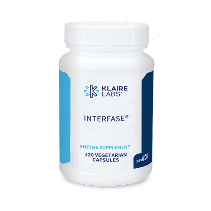 Klaire Labs Interfase® Enzyme Supplement 120 Capsules - www.myworldwo.com