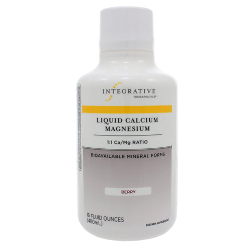 Integrative Therapeutics Liquid Calcium Magnesium Berry 1:1 16 Ounces - www.myworldwo.com