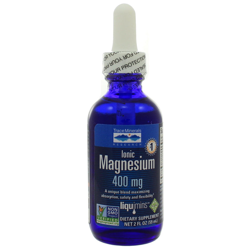 Trace Minerals Research Ionic Magnesium 400 Mg 2 Oz. Trace Minerals - www.myworldwo.com