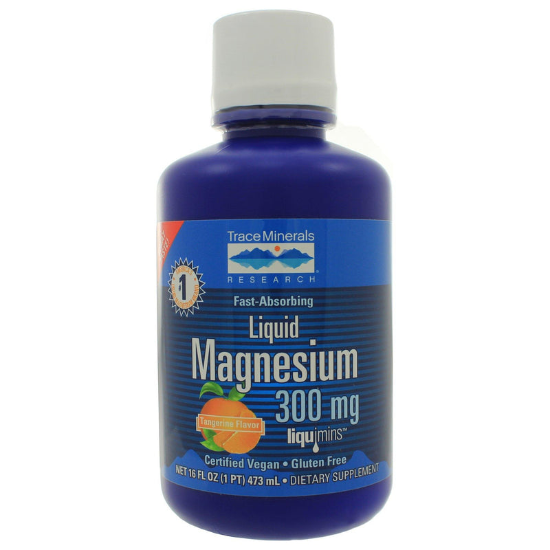 Trace Minerals Research Liquid Magnesium 300Mg 16 Ounces - www.myworldwo.com