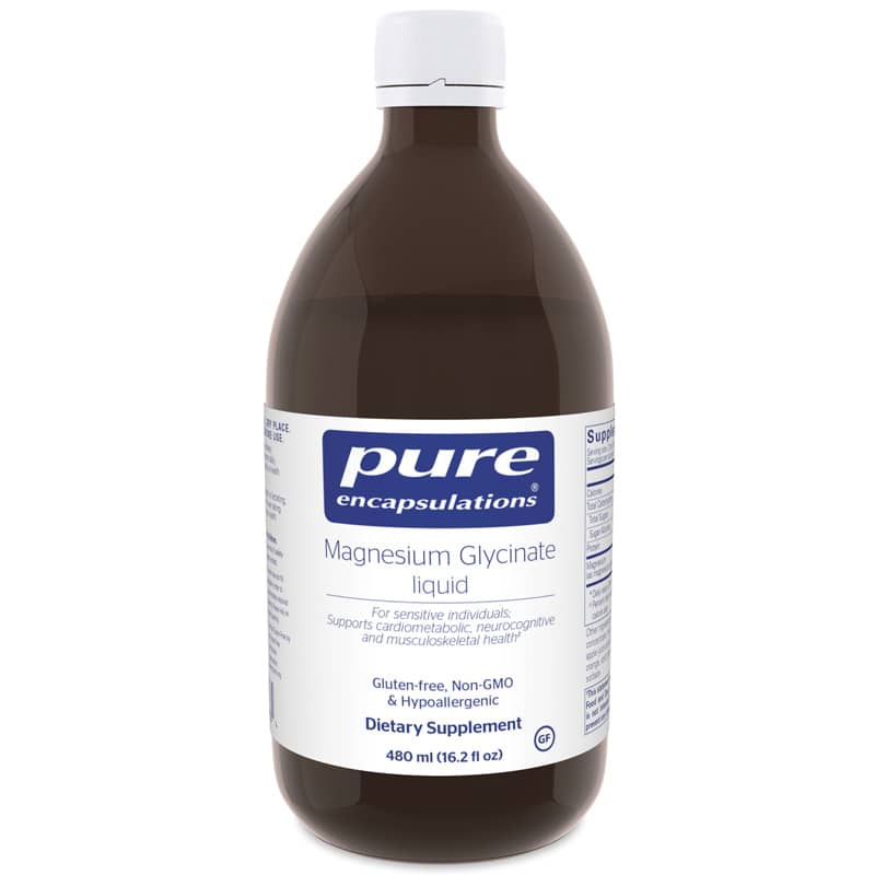 Pure Encapsulations Magnesium Glycinate Liquid 16.2 Oz