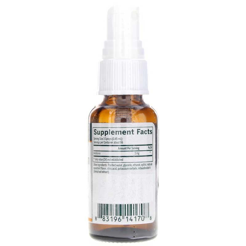 Genestra Melatonin Spray Spearmint Flavor 1 Oz