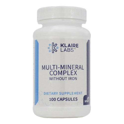 Klaire Labs Multi-Mineral Complex W/O Iron 100 Caps - www.myworldwo.com