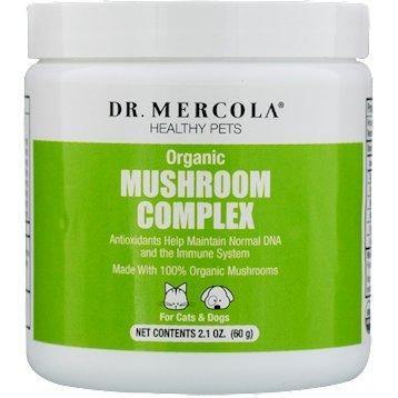 Dr. Mercola Mushroom Complex Organic For Pets 2.1 Oz 2 Pack - www.myworldwo.com