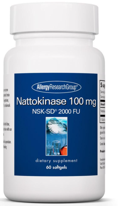 Allergy Research Group Nattokinase 60 Softgels