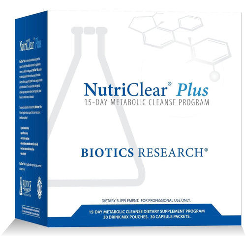 Biotics Research NutriClear Plus 15 Day Metabolic Cleanse Program 30 Packets 2 Pack - www.myworldwo.com