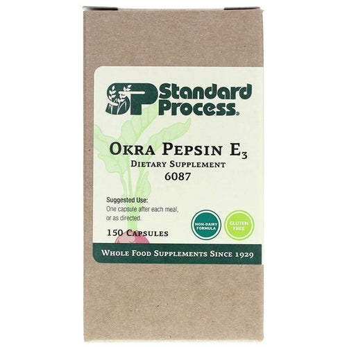 Standard Process Okra Pepsin E3 150 Capsules - www.myworldwo.com