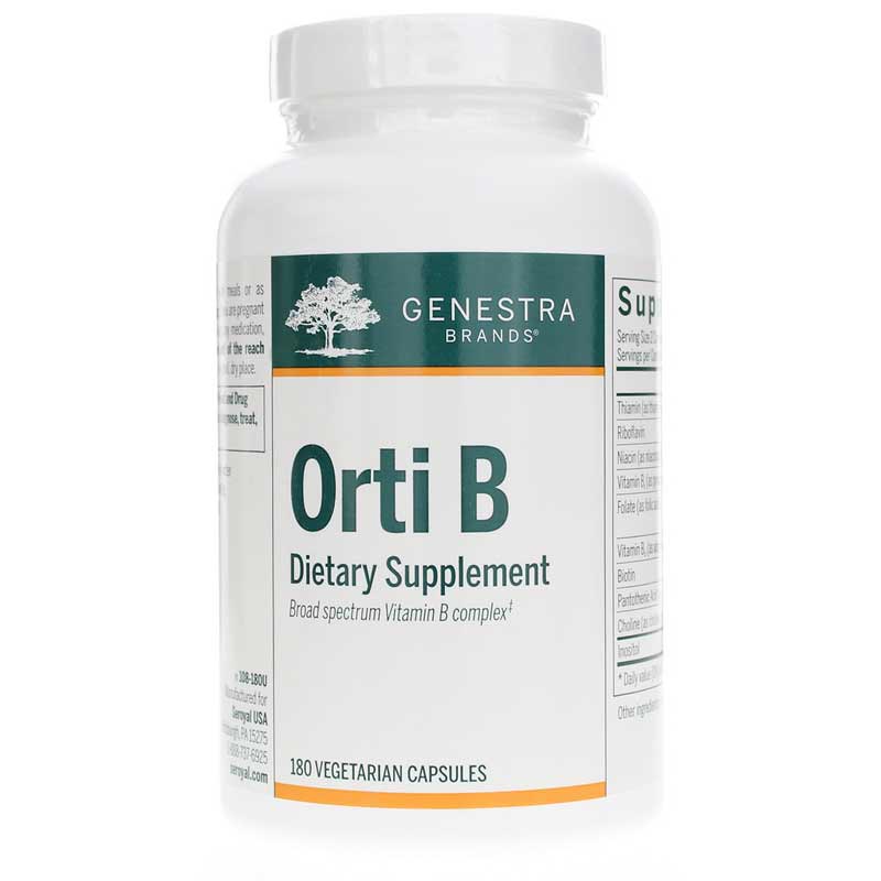 Genestra Orti B 180 Veg Capsules