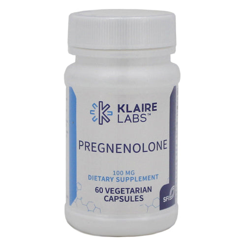 Klaire Labs Pregnenolone 100Mg 60 Count - www.myworldwo.com