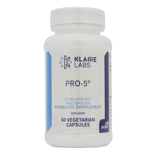 Klaire Labs Pro 5 Probiotic 60 Count - www.myworldwo.com