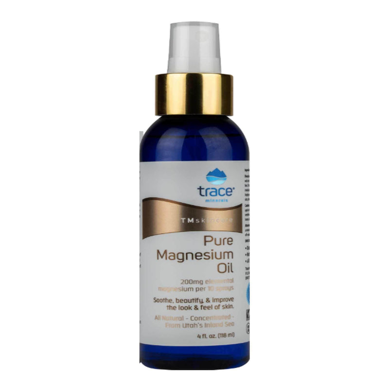 Trace Minerals Research Pure Magnesium Oil 4 Ounces - www.myworldwo.com