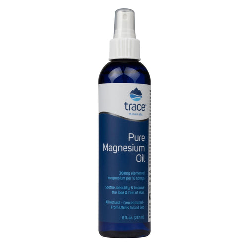 Trace Minerals Research Pure Magnesium Oil 8 Ounces - www.myworldwo.com