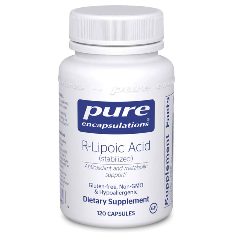 Pure Encapsulations R-Lipoic Acid (stabilized) 120 Capsules