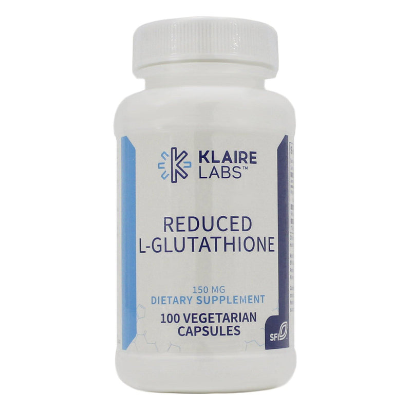 Klaire Labs Reduced L-Glutathione (150 Mg) 100 Count 2 Pack - www.myworldwo.com