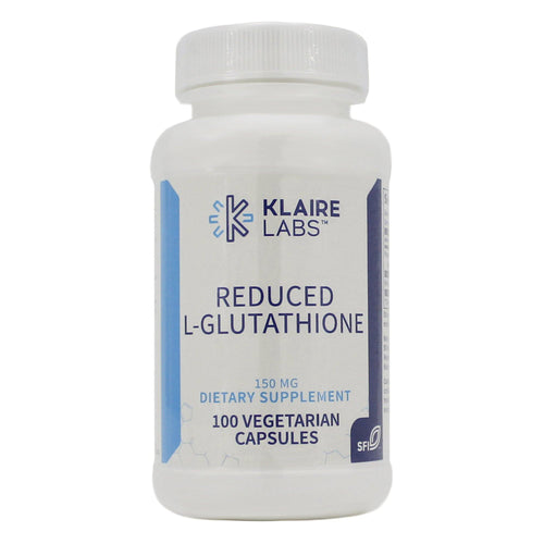 Klaire Labs Reduced L-Glutathione (150 Mg) 100 Count - www.myworldwo.com