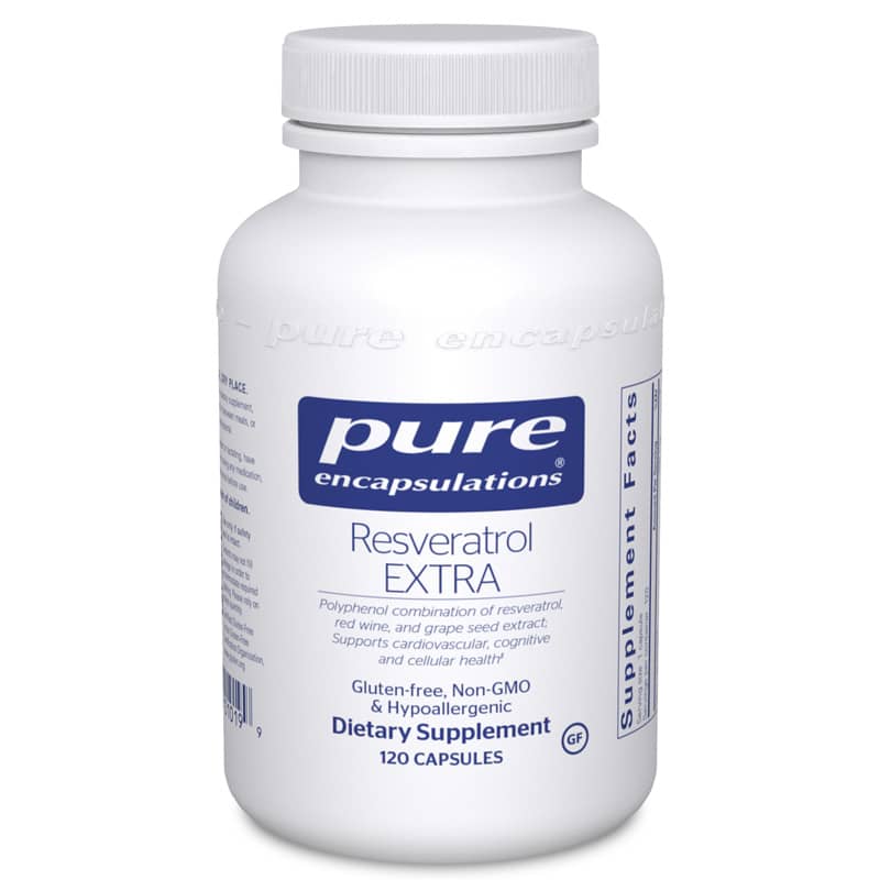 Pure Encapsulations Resveratrol EXTRA 120 Capsules