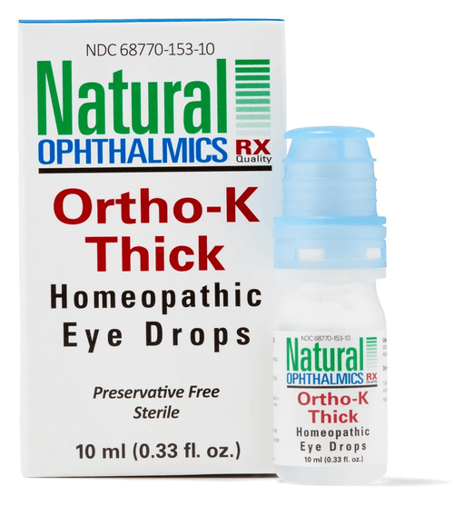 Natural Ophthalmics Ortho-K Thick (Night Time) 10 ml Eye Drops Expire 6.2022 - www.myworldwo.com