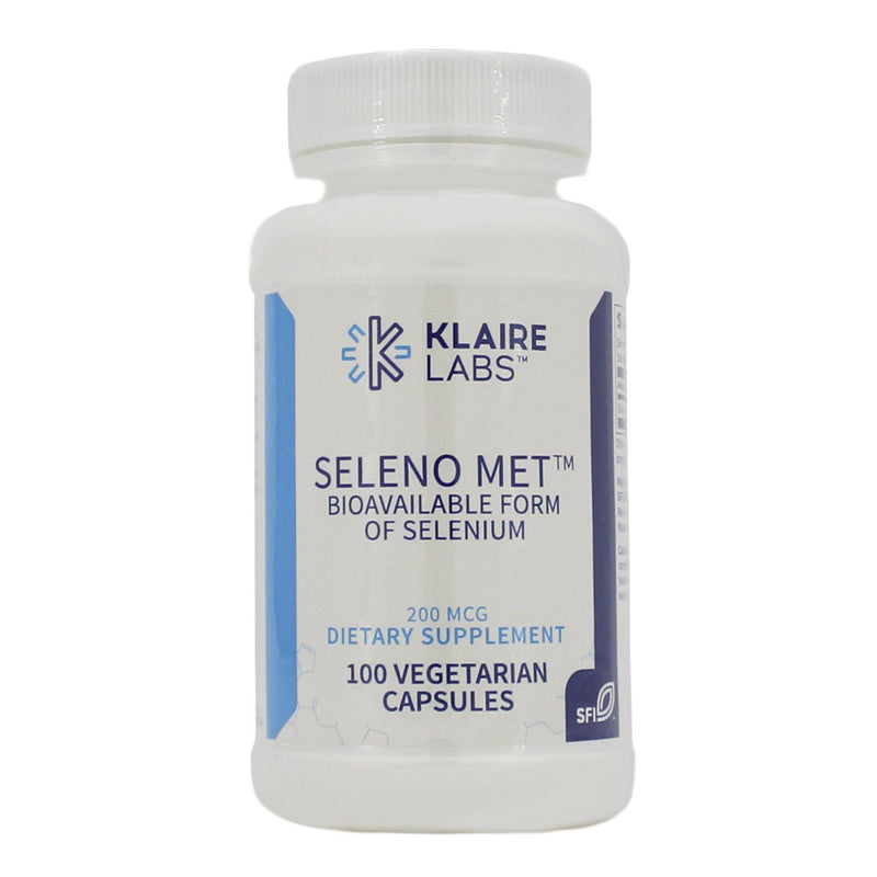 Klaire Labs Seleno Met (Selenium) 200Mcg 100 Count 2 Pack - www.myworldwo.com