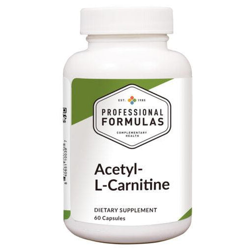 Professional Formulas Acetyl-L-Carnitine 500Mg 60 Capsules 2 Pack - www.myworldwo.com