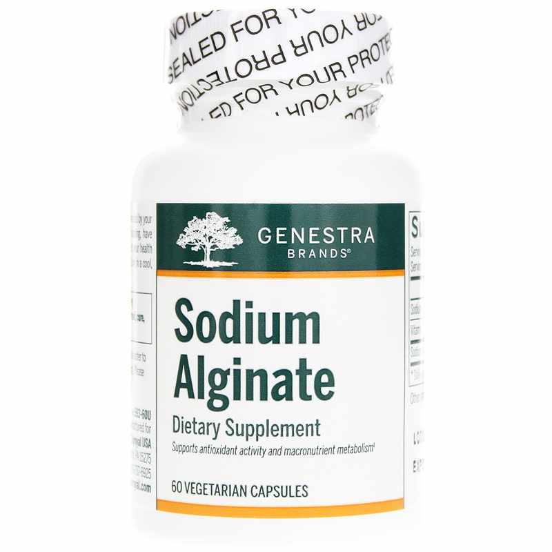 Genestra Sodium Alginate 60 Veg Capsules