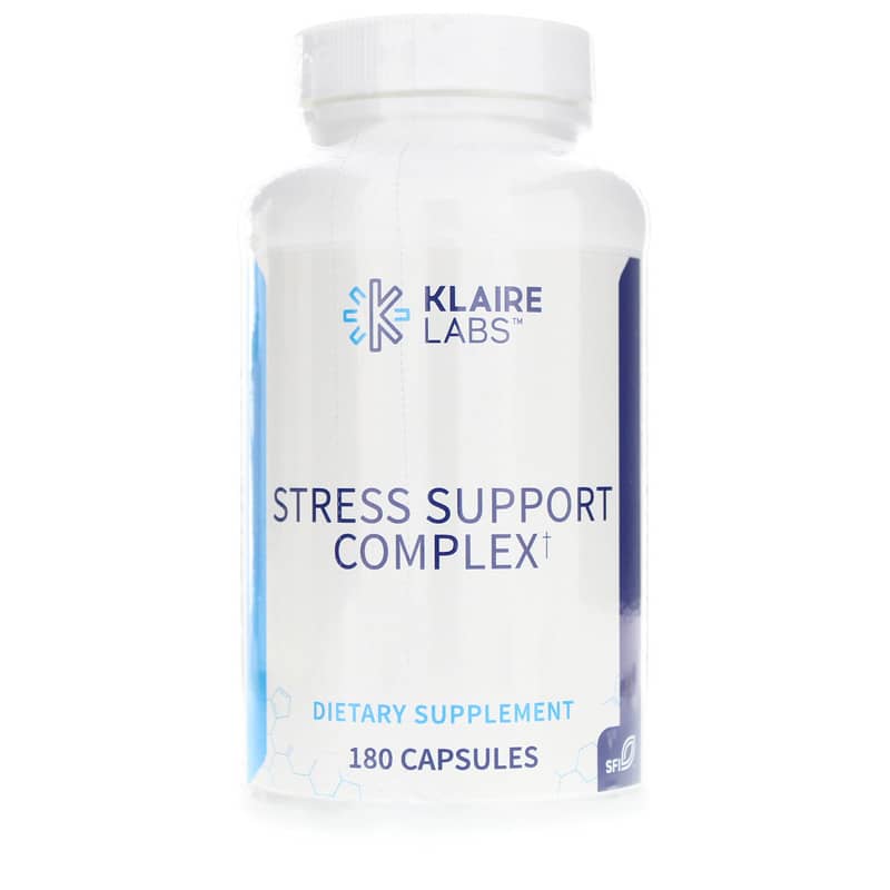 Klaire Labs Stress Support Complex 180 Capsules