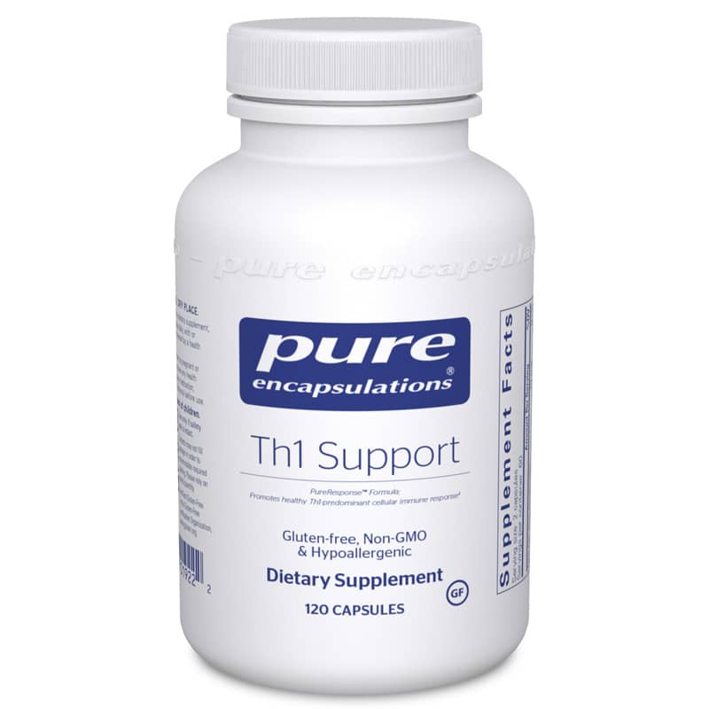 Pure Encapsulations Th1 Support 120 Capsules