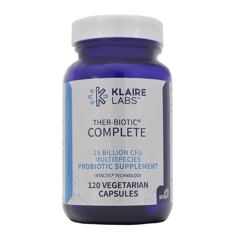 Klaire Labs Ther-Biotic Complete Probiotic 120 Count - www.myworldwo.com