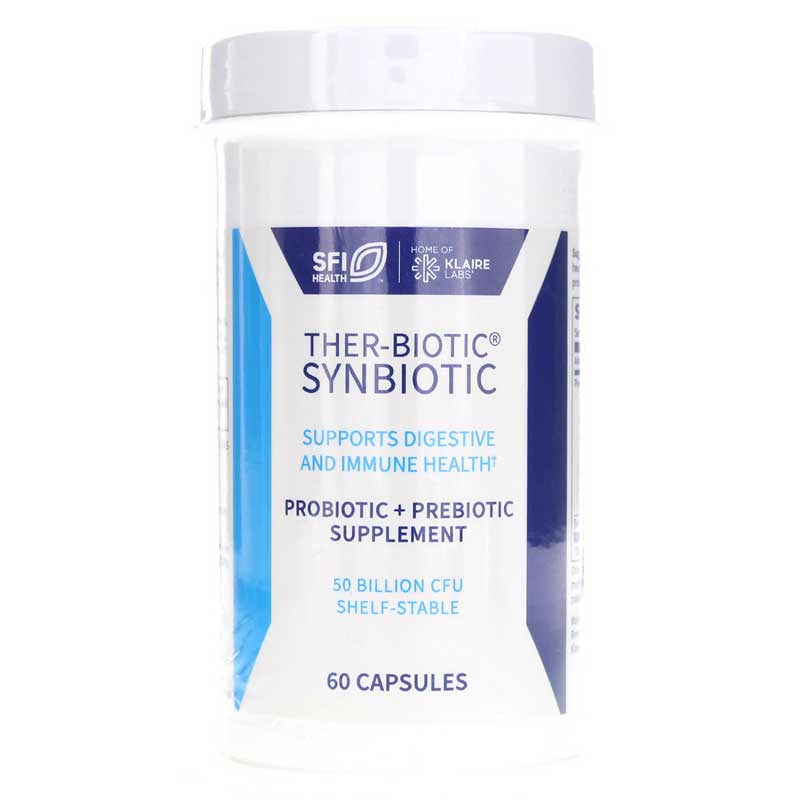 Klaire Labs Ther-Biotic Synbiotic 60 Capsules