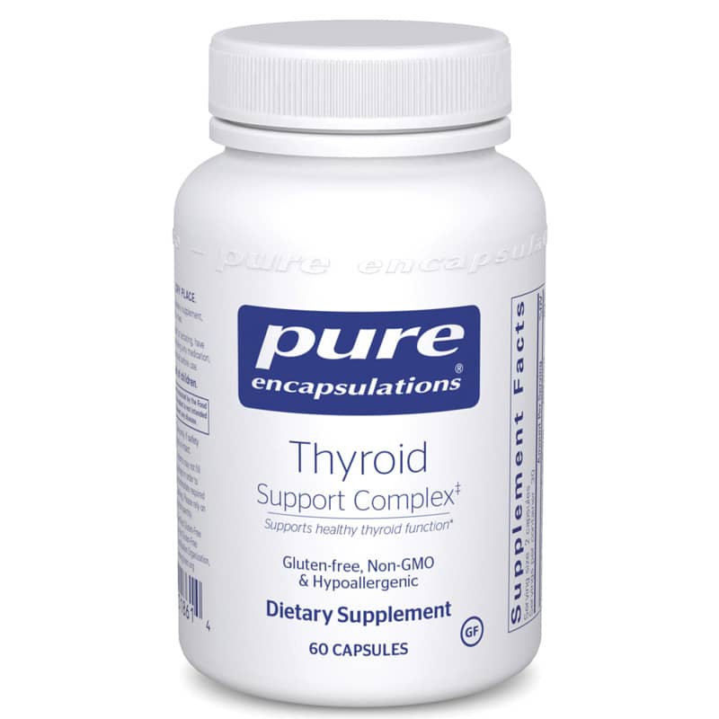 Pure Encapsulations Thyroid Support Complex 60 Capsules