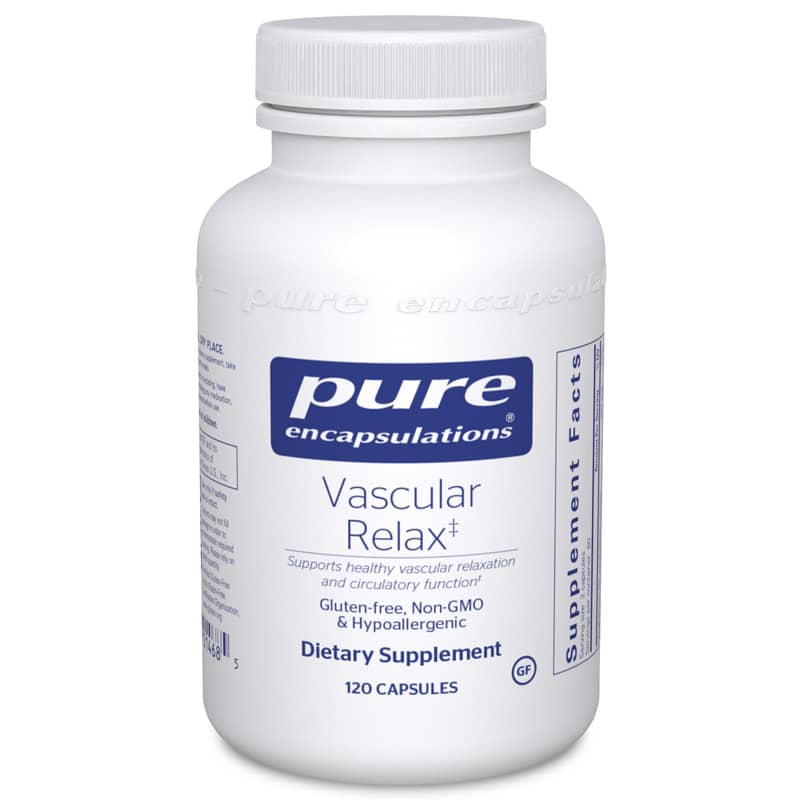 Pure Encapsulations Vascular Relax 120 Capsules