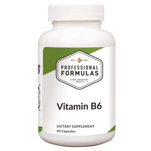 Professional Formulas Vitamin B6 Pyridoxine 90 Capsules 2 Pack - www.myworldwo.com