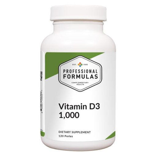 Professional Formulas Vitamin D3 1,000 Iu 120 Perles 2 Pack - www.myworldwo.com