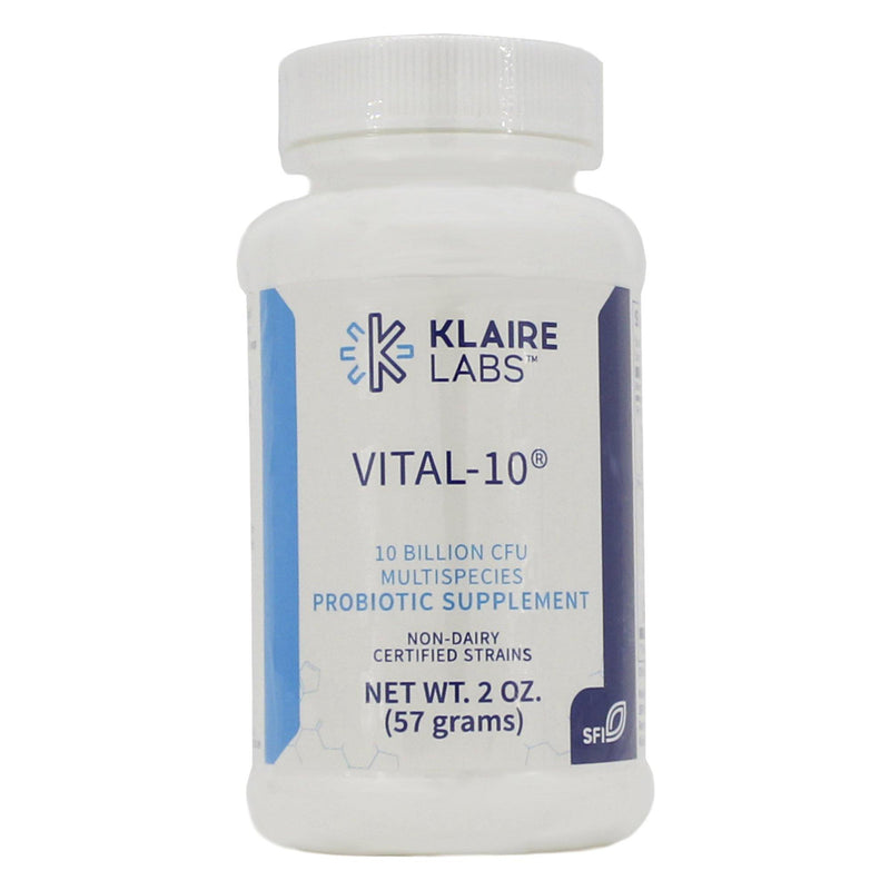 Klaire Labs Vital-10 Probiotic Powder 2 Ounces - www.myworldwo.com