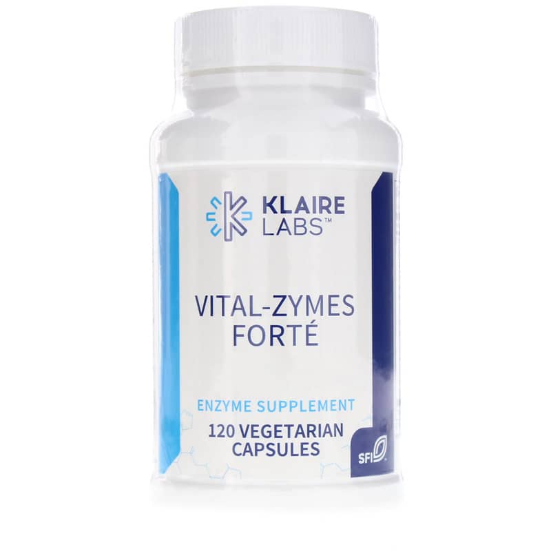 Klaire Labs Vital-Zymes Forte 120 Veg Capsules