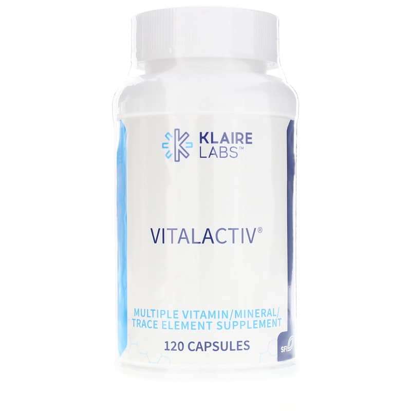 Klaire Labs Vitalactiv Multi 120 Capsules