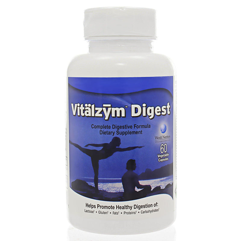 World Nutrition Vitalzym Digest 60 Capsules - www.myworldwo.com