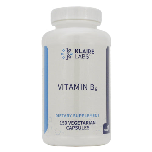 Klaire Labs Vitamin B6 250 Mg 150 Vcaps 2 Pack - www.myworldwo.com