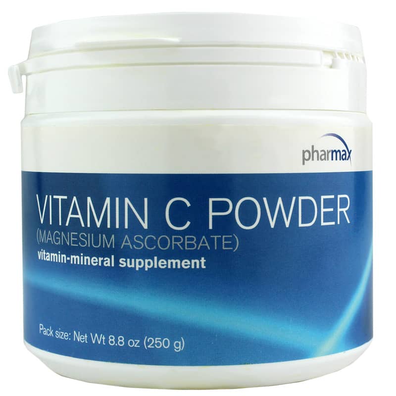 Pharmax Vitamin C Powder (Magnesium Ascorbate) 8.8 Oz