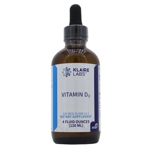 Klaire Labs Vitamin D3, 5000 Iu 4 Ounces - www.myworldwo.com