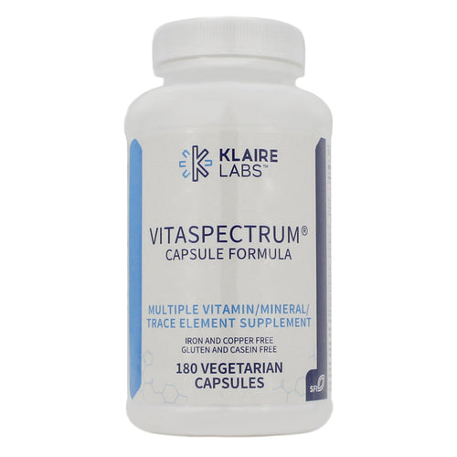 Klaire Labs Vitaspectrum 180 Vegetarian Caps - www.myworldwo.com